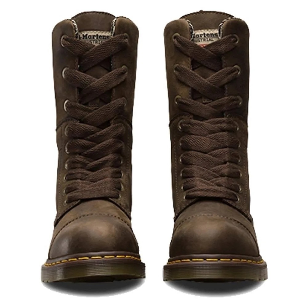 Dr. Martens Leah Steel toe boots size 7
